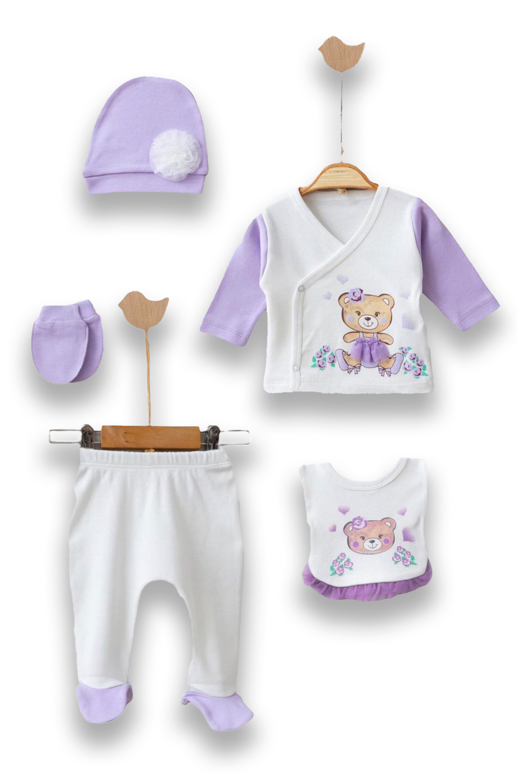 Oblečení pro miminko fialová